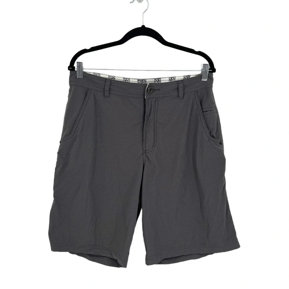 Lululemon Men's Gray Printed Shorts Size 34